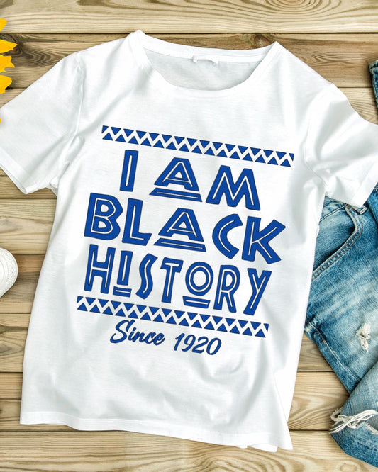 Black History Zeta Phi Beta Tee