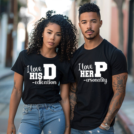 Couples Dedication & Personality Tee (Personality)